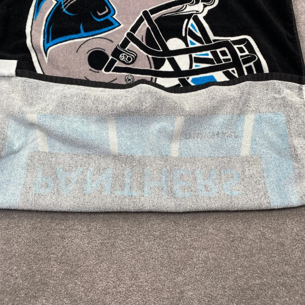 Carolina Panthers NFL Football Helmet Beach Towel 1994 Vintage‎